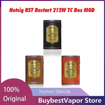 

Original Hotcig RST Restart 212W TC Box MOD with 0.96'' Display Powered by Dual 18650 Batteries Max 212W Vape Mod vs Aegis Solo