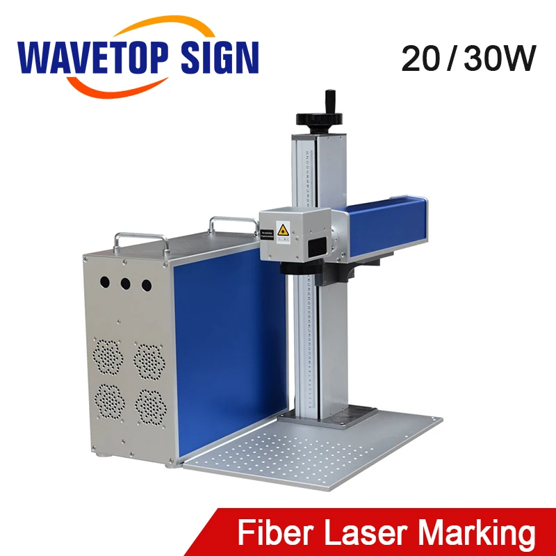 WaveTopSign 20 Вт 30 волоконно лазерный знак корпус машины + блок управления подъемный