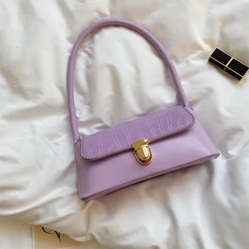 

Small bag women's 2020 summer popular new Korean version of the wild stone pattern fashion shoulder bag underarm bag