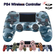 Para dualshock 4 ps4 gamepad controlador sem fio bluetooth android joystick para o telefone para playstation 4 controlador ps3 pc