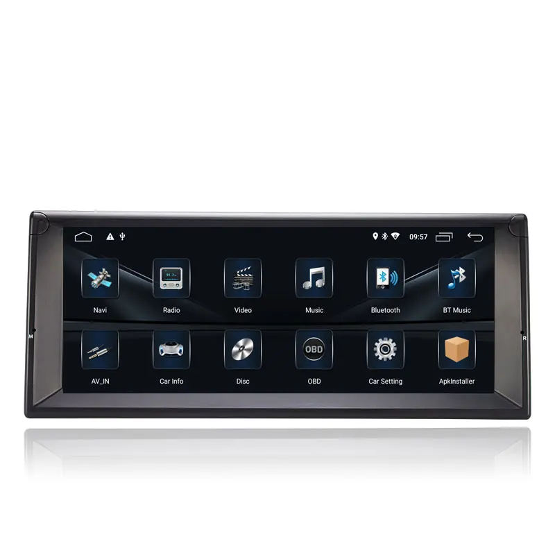 Best CarExc 10.25 Inch HD Screen 1 din Android 9.0 Car Multimedia Player With CarPlay Radio Stereo for BMW E38 E39 E53 X5 Head Unit 2