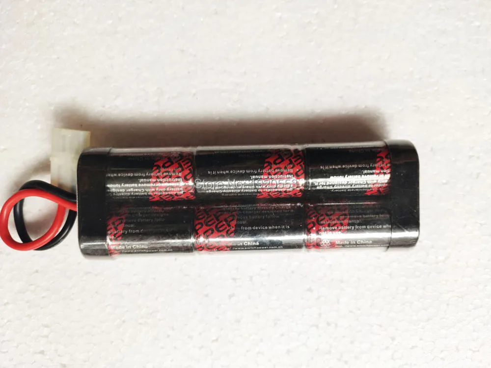 7,2 V 5000mAh 10C разъем Tamiya перезаряжаемый Ni-MH аккумулятор высокой мощности части для 1/16 RC автомобилей лодки грузовика