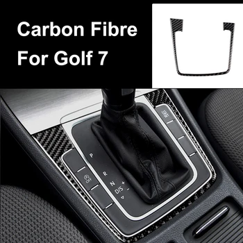 

Car Console Gear Shift Box Panel Cover Trim for Volkswagen VW Golf 7 GTI R GTE GTD MK7 Auto Carbon Fibre Sticker Accessories