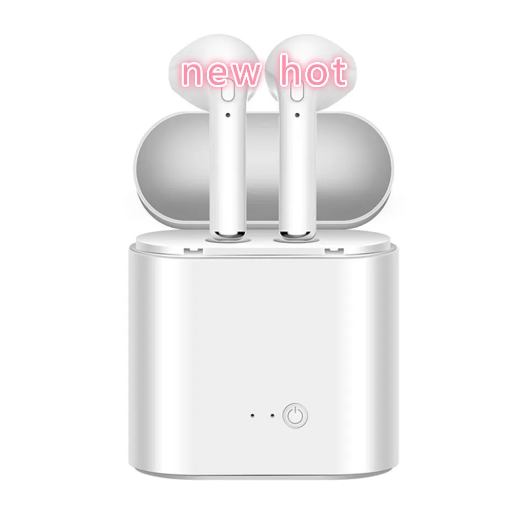

i7S TWS Earphones Dual Wireless Bluetooth Earbuds for iPhone 6 / 7 Plus / X / Samsung