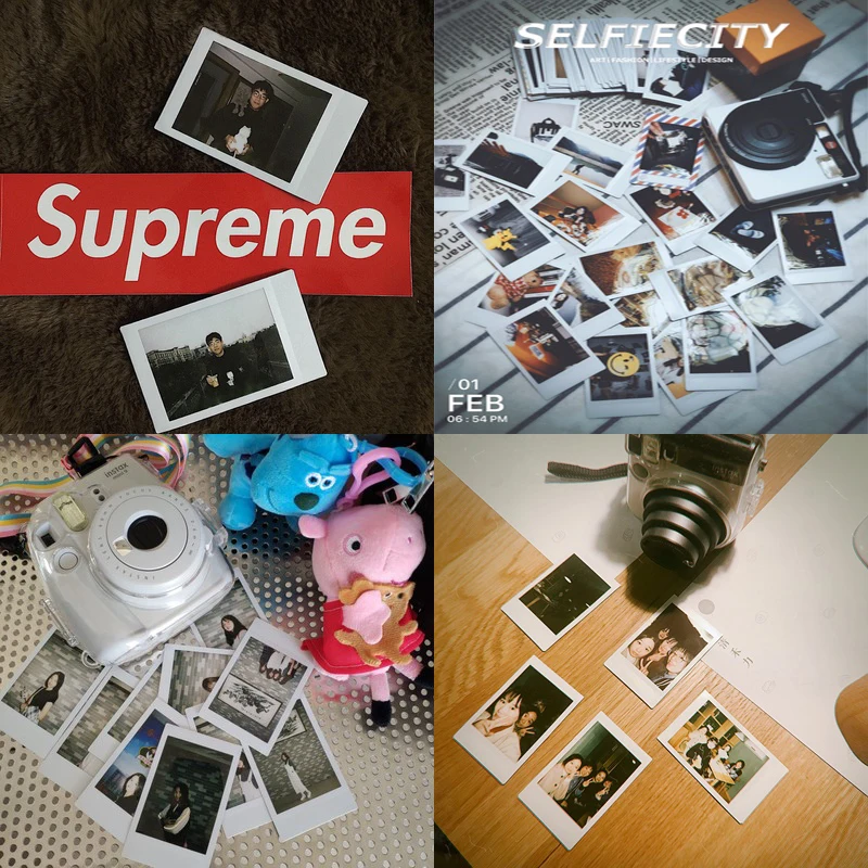 60 листов Fujifilm Fuji Instax Мини пленка белый лист для Polariod mini7 7s 8 10 20 25 50s 50i SP1 dw SP-1, lomo instant