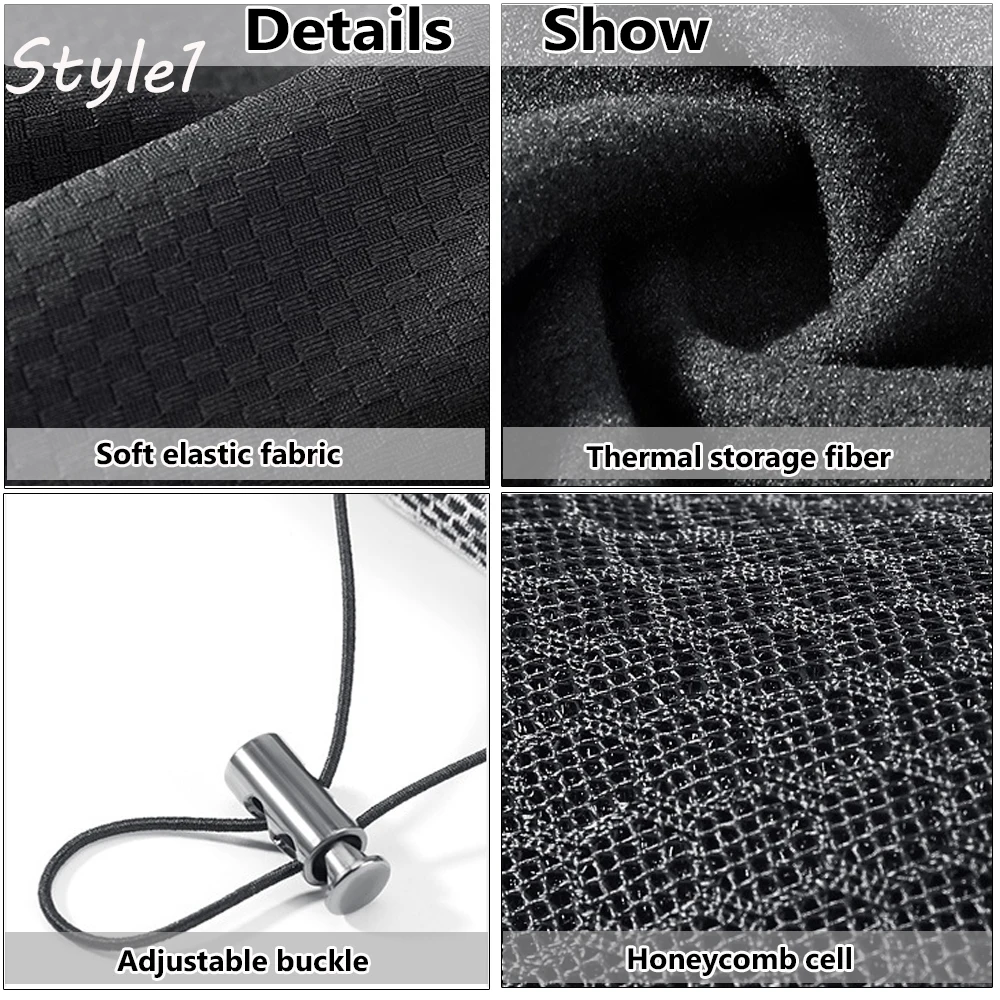 Winter Cycling Scarf Neck Warmer Outdoor Running Men Women Fleece Face Scarf Bandana Caps Sports Windproof Headwear bandana scarf fleece neck warmer