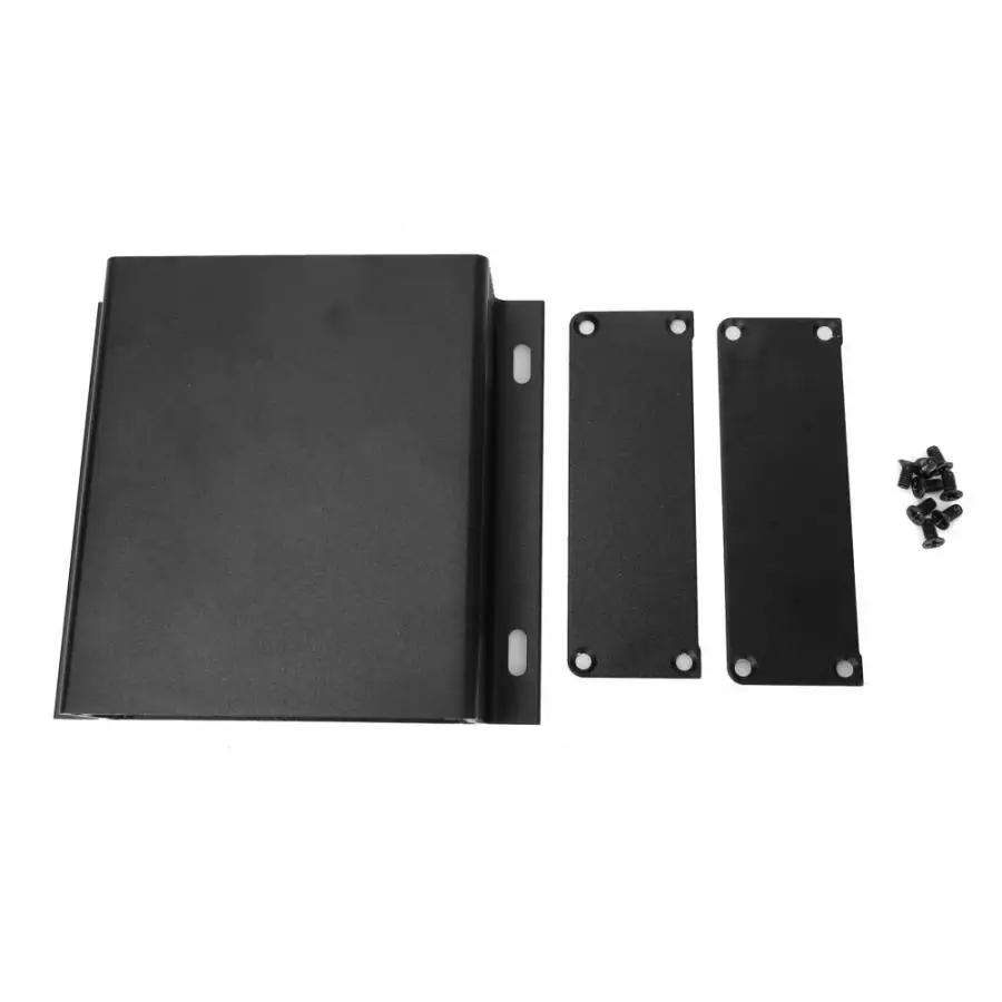 

Integrated Type Aluminum Cooling Case Enclosure Electronic Box for Controller GPS 28x104x95m wire connector