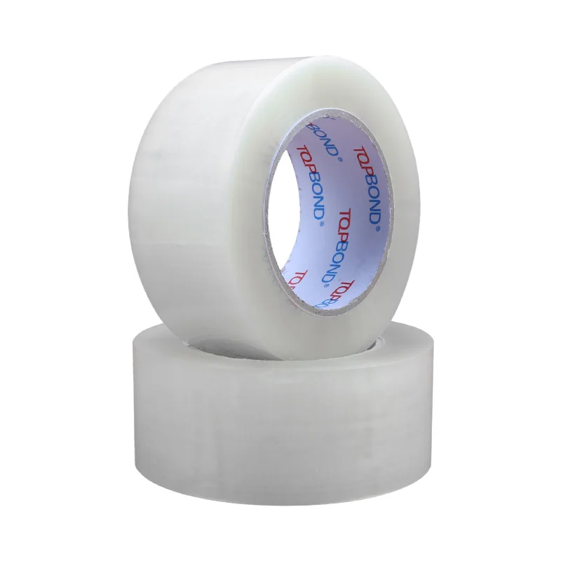 Silent Packing Tape 48mm9mm Courier Transparent Sealing Tape 50m Noiseless Environmental Protection Transparent Tape Wholesale (1)