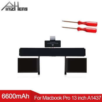 

PINZHENG 6600mAh Laptop Battery A1437 For Apple MacBook Pro 13 Inch Retina A1425 (Late 2012) 020-7653-A Battery With tools