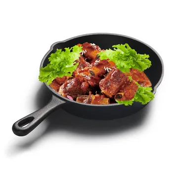

Cast Iron Non-stick 14-20CM Skillet Frying Pan for Gas Induction Cooker Egg Pancake Pot Kitchen&Dining Tools Cookware