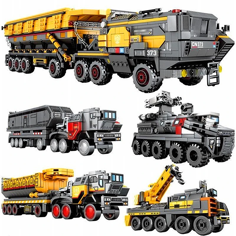 Technic город Перевозчик грузовик блуждающая земля автомобиль астронавт строительные блоки наборы кирпич город совместим для