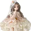 26 Movable Jointed 45cm Bjd Doll 1/4 18 Inch Realistic Fashion Dolls Retro Princess For Girls Birthday Gift Toys For Children 1