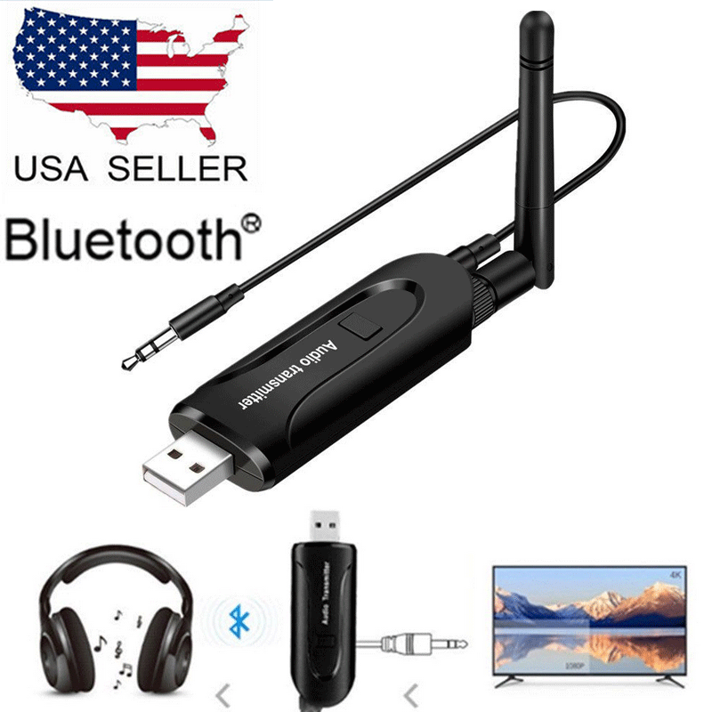 Мини USB Bluetooth аудио передатчик беспроводной стерео адаптер для ТВ MP3 гарнитура