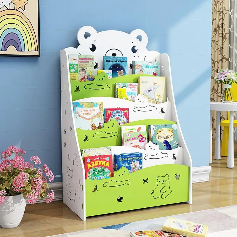 Книжная полка Prateleira Organizadora Repisa Y Estante Organization estanderia Pared Decoracion Rack Shelve Child Organizer