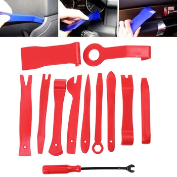 

12pcs/set Car Door Panel Dashboard Gps Stereo Radio Trim Set Molding Removal Tools Hand-held Disassembly Tools #yl10