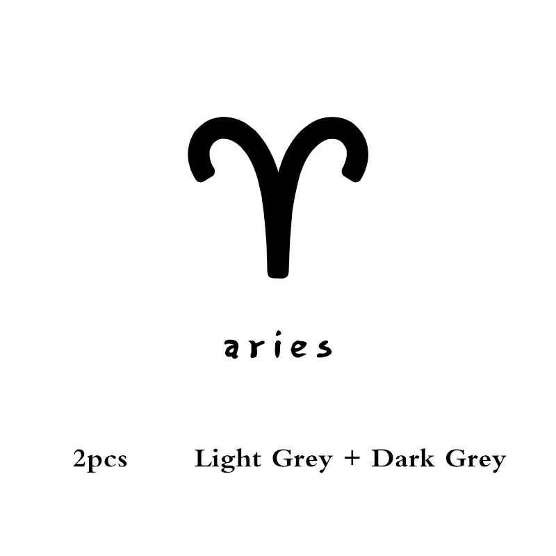 2PCS aries Xiaomi Mijia Constellation полотенце 34*75 см женское Хлопковое полотенце женское быстросохнущее Впитывающее домашнее полотенце мужское спортивное полотенце - Цвет: 2PCS aries