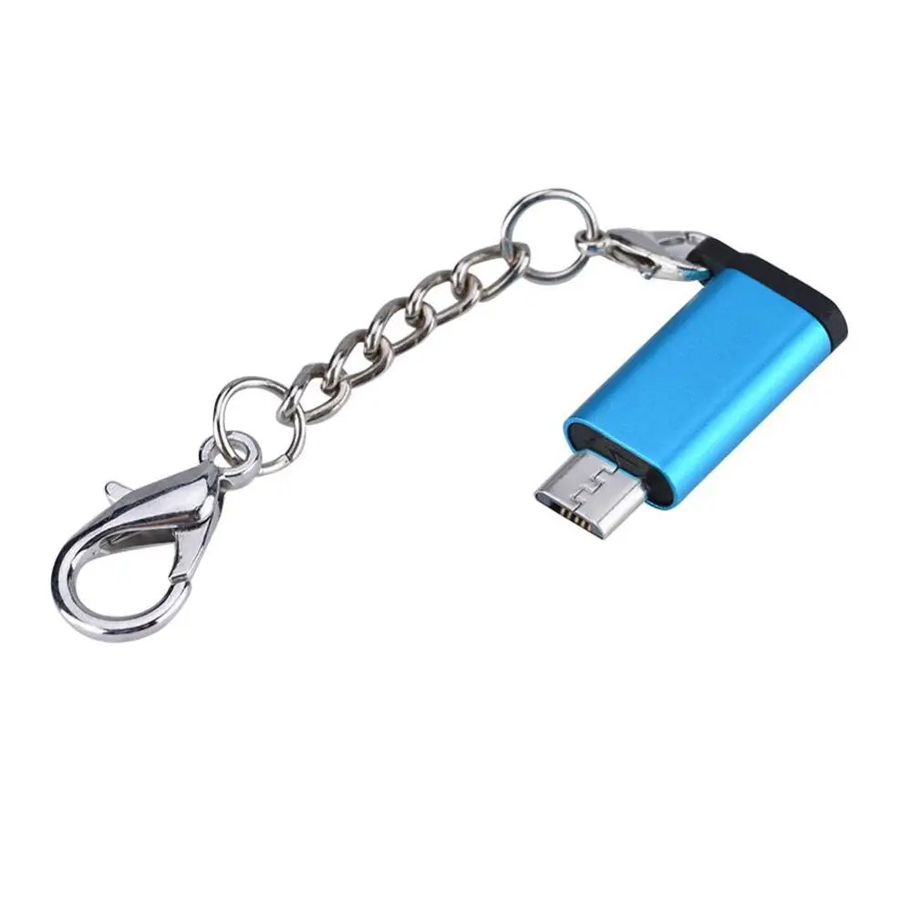 Золотой 5 шт. type C Женский к Micro USB Мужской адаптер для передачи данных Конвертер Разъем для Android телефон аудио адаптер конвертер - Цвет: Золотой