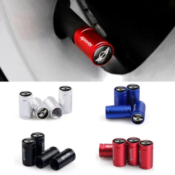 

4PCS Car Wheel Tire Parts Valve Stem Caps For BMW MINI Cooper One S F56 F54 F57 F55 F60 R50 R52 R53 R55 R56 R57 Car styling
