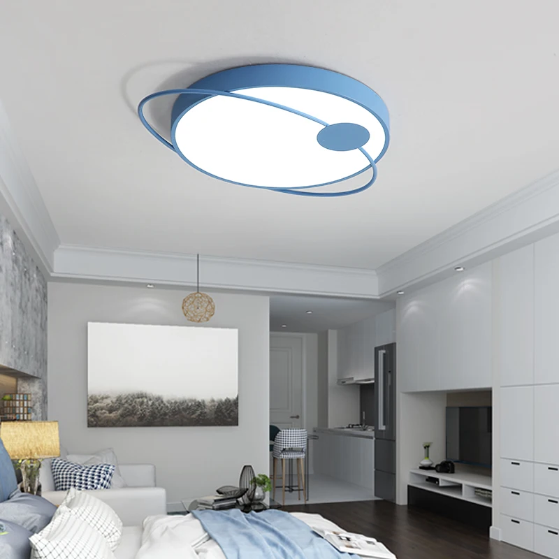 

Minimalism Modern Led Ceiling Lihgts For Studyroom Bedroom light lampara techo White/Black/Grey Nordic led Ceiling Lamp fixtures