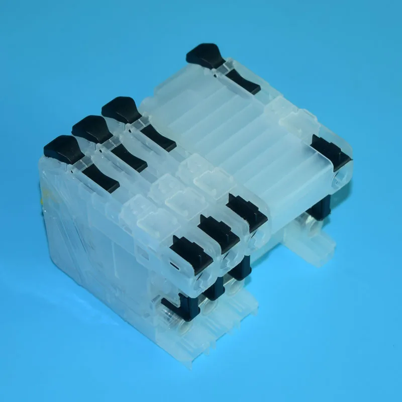 Refillable Ink Cartridge Compatible for Brother DCP-J100 DCP-J105 MFC-J200 LC529XL LC525XL lc529 lc525 printer