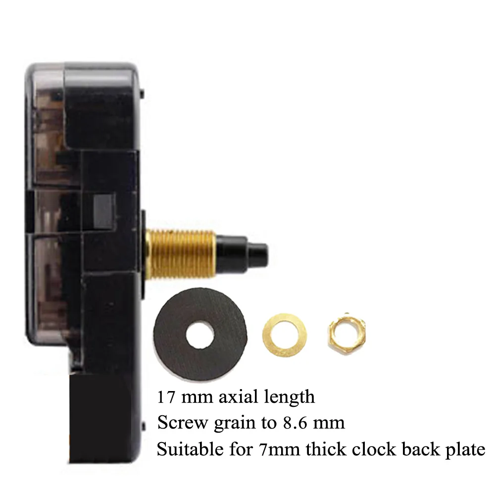 

DIY Quartz Clock Movement Mechanism Sweep Silent Wall Clock Repair Kit Replaced Home Garden Supplies