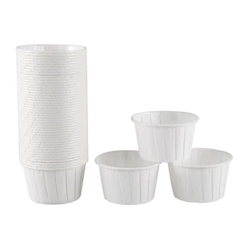 

50X Paper Baking Cup Cake Cupcake Cases Liners Muffin Dessert Wedding Party Color:white
