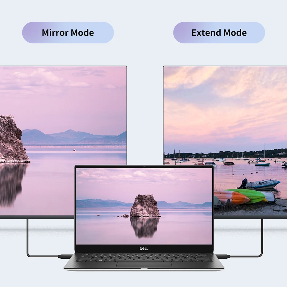 BolAAzuL Câble USB C Vers DVI De 0,9 M, Adaptateur USB C Vers DVI, USB Type C/Thunderbolt 3 Vers DVI Mâle Vers Mâle Pour Mac Book Pro