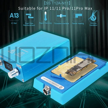 

Sunshine T12A SUNSHINE SS T12A-N11 motherboard heating system for iPhone11/11P/11P MAX Motherboard Repair Tool