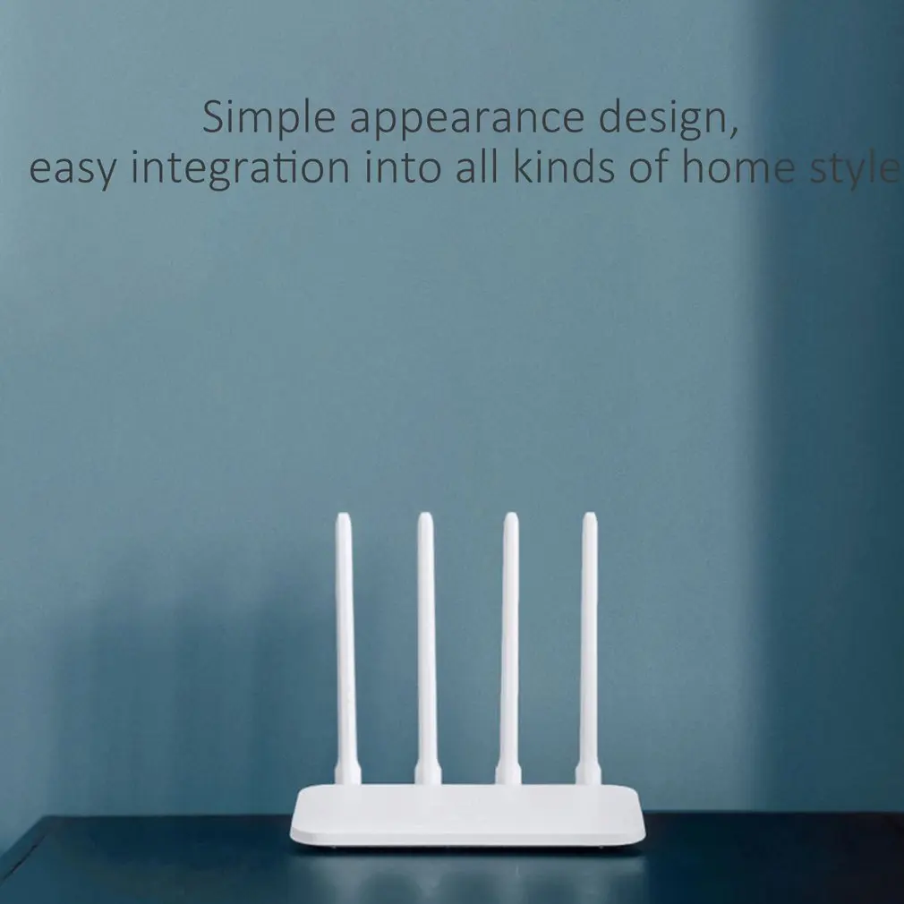 Xiaomi Wifi роутер 4C высокоскоростной Wifi через стену King домашняя интеллектуальная анти-клещи сеть 100 Мега волоконно-оптический маршрутизатор