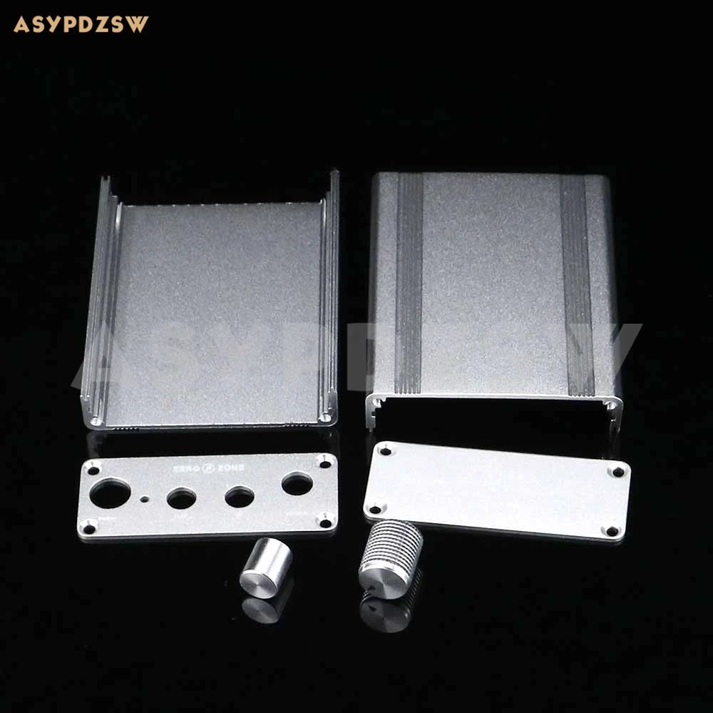 MINI RA1 Portable headphone amplifier dedicated chassis Silver matte shell box