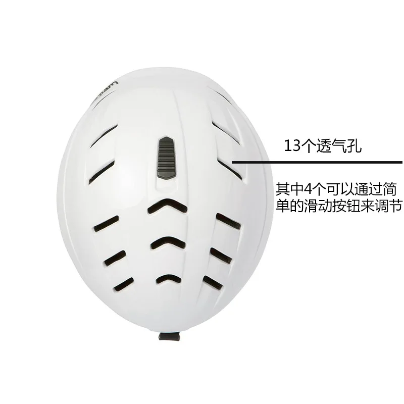 

Skiing Sports Ann Protection into Wedze3 Women's Helmet Skiing Service Veneer Skiing Helmet Men