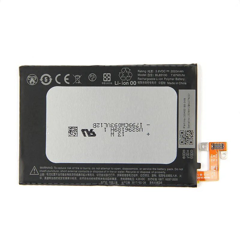 Original High Quality BL83100 Battery For HTC X920e x920d Butterfly Deluxe DLX One X5 droid dna htl21 2020mAh