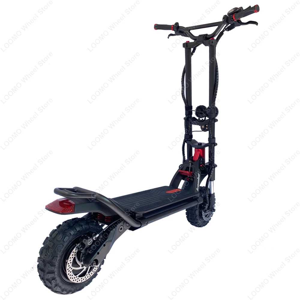 Оригинальный электрический скутер Kaabo Wolf Warrior II 11 дюймов 72 в 28 Ач Аккумулятор LG