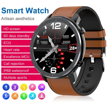 

L11 Smart Watch Men Heart Rate Monitor Waterproof IP68 Smart Watch Multi-Sports Mode Fitness Tracker VS L9 Smartwatch Black
