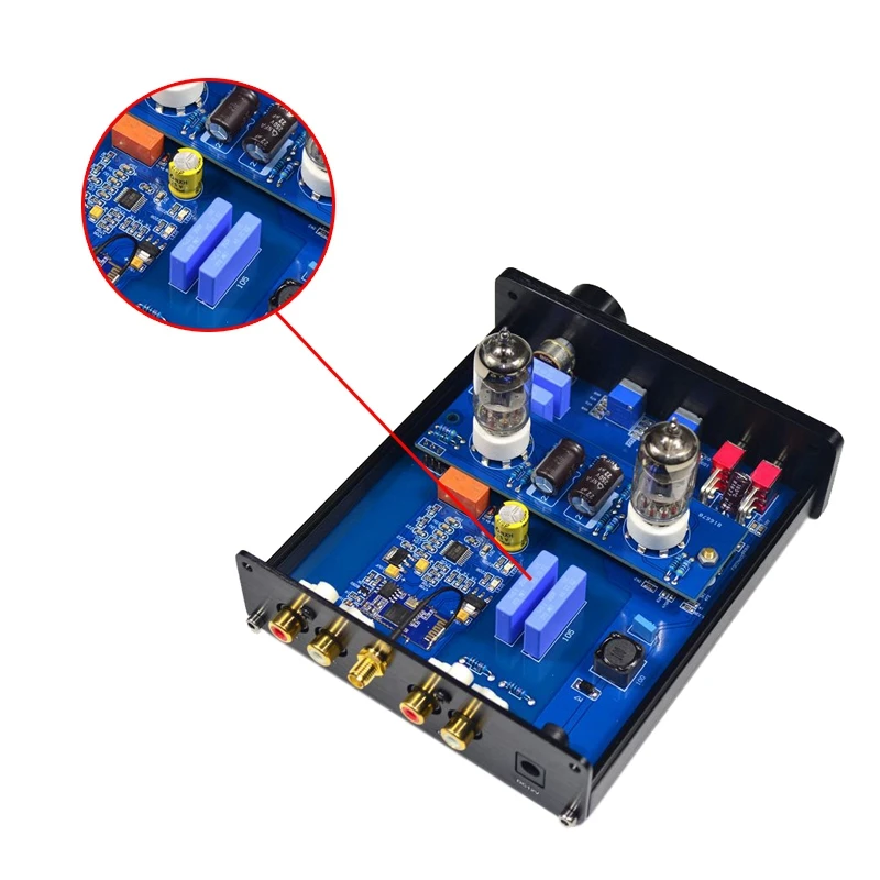 6J1 вакуумный ламповый предусилитель Tone Preamp Bluetooth 5,0 аудио усилитель