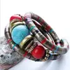 Women  Fashion Bracelet Jewelry Silver Color Faux  Boho Adjust Bangles Charm Chic Beads Bracelets 4