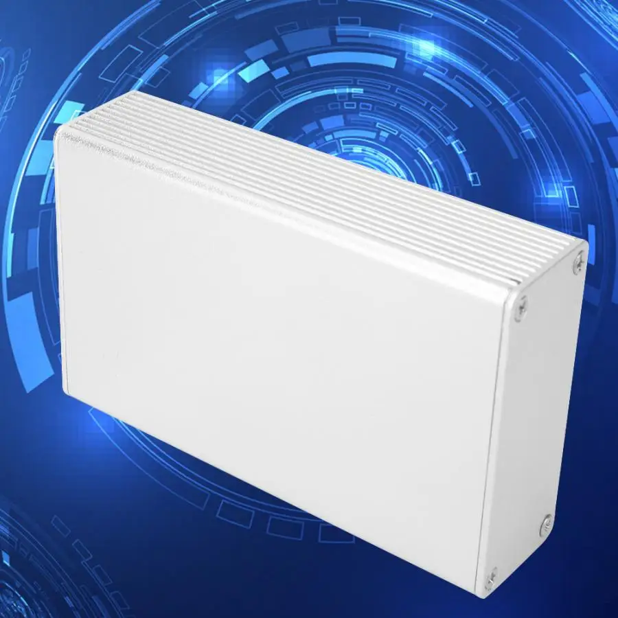

Integrated Aluminum Cooling Case Enclosure Electronic Box for Circuit Board GPRS 27x66x100mm Enclosure Protective