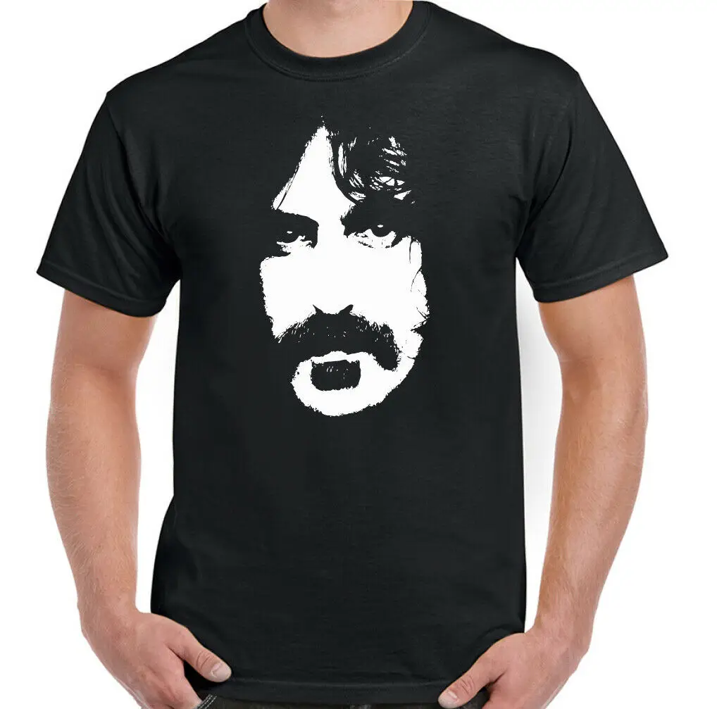 Frank Zappa Мужская портретная облегающая футболка электрические барабаны клавиши и