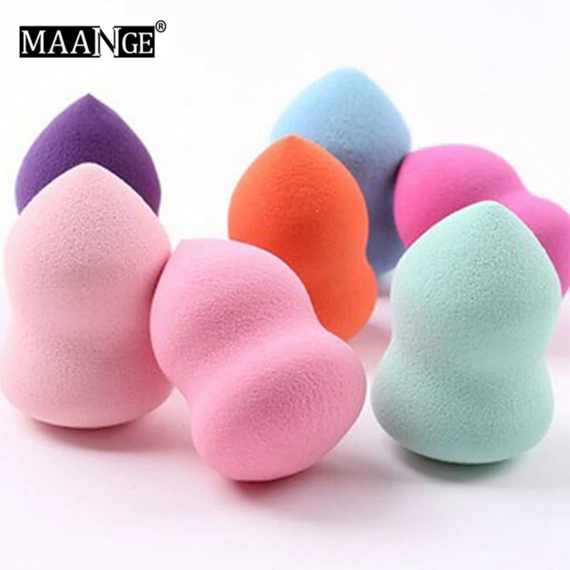 New 4pcs/lot Makeup Foundation Sponge Blender Blending Cosmetic Puff Powder Smooth Beauty Make Up Tool S9