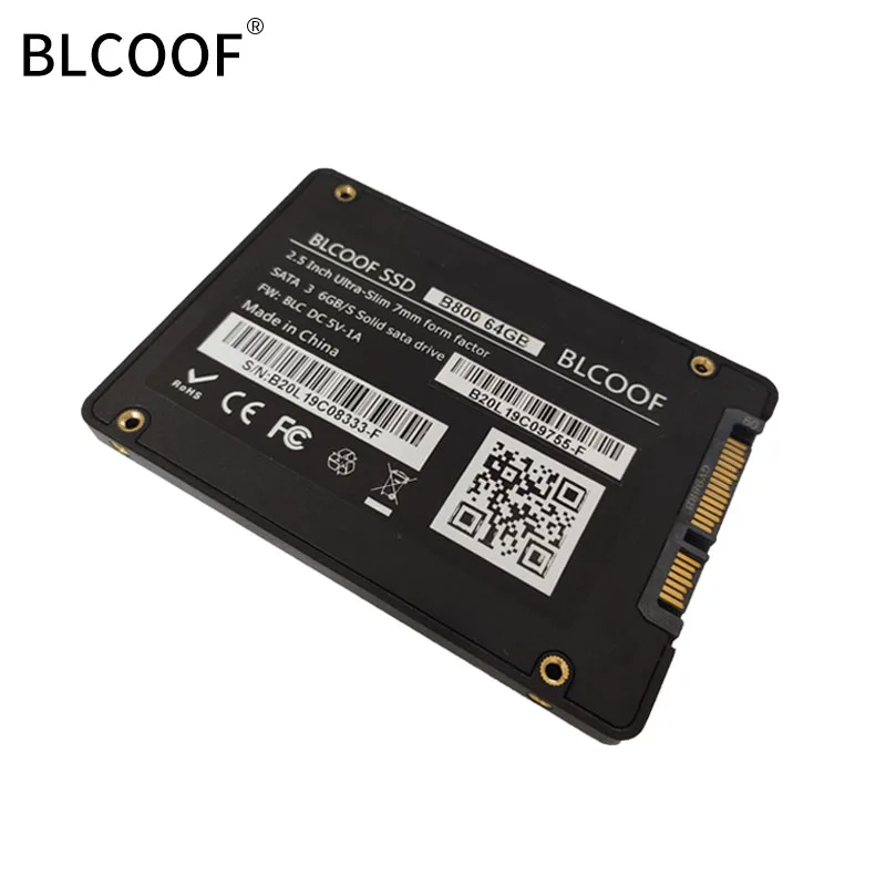 SSD TLC 64G 120G HDD internal hard drive Disk 2.5 SATA III BLCOOF internal solid state disk HDD Used for laptop and desktop