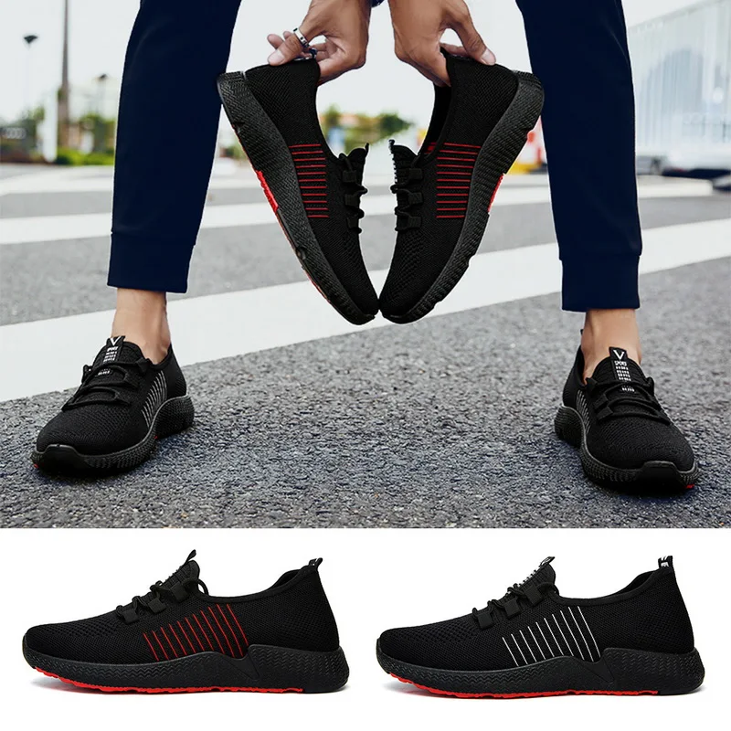 Litthing Men casual solid Bouncy Shallow Sport Shoes Breathable and Durable Vulcanized Shoes