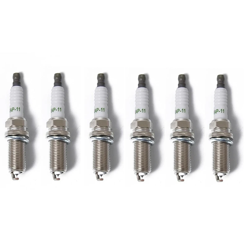 6Pcs LFR5A-11 22401-8H515 Ignition Plug for Nissan Almera N16 X-Trail T30 Primera P12 LFR5A11 224018H515 | Автомобили и мотоциклы