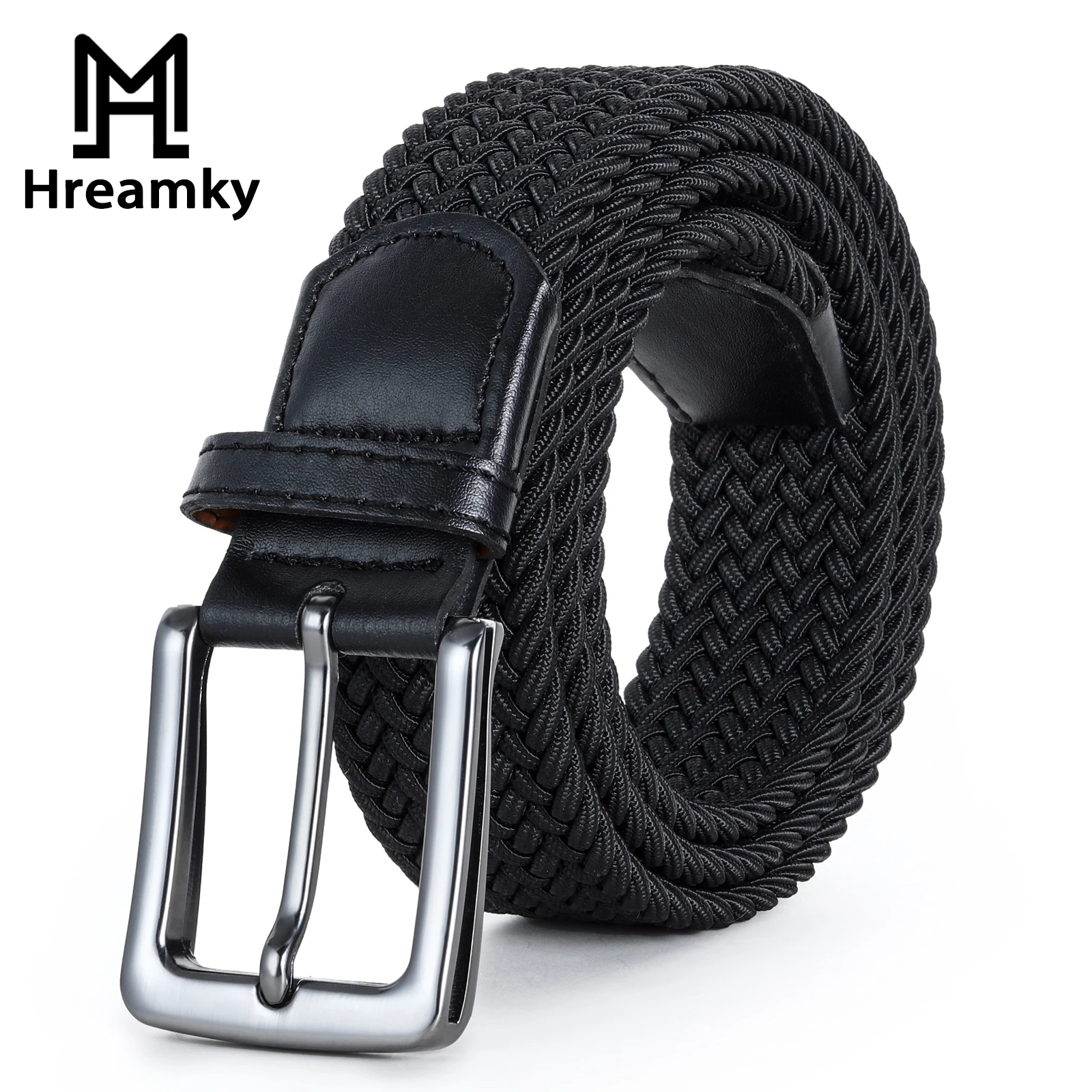 Cinturones elásticos de talla grande para hombres y mujeres, cinturones tejidos de ocio prácticos, de 190 Cm, 31 pulgadas|Cinturones de hombre| - AliExpress
