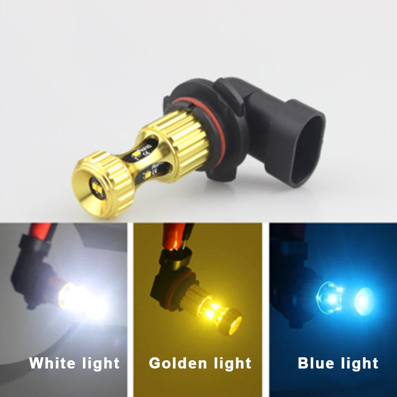  DDAI 2x Canbus H11 H8 H9 HB3 HB4 Universal LED Fog Light Bulb 12V 30W Bulbs White 6000K Car for BMW - 4000576666796