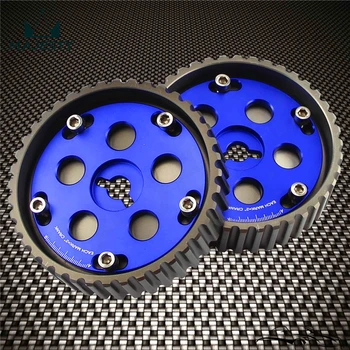 

2pcs Adjustable cam gears for Suzuki Swift GTI G13B cam pulley Blue