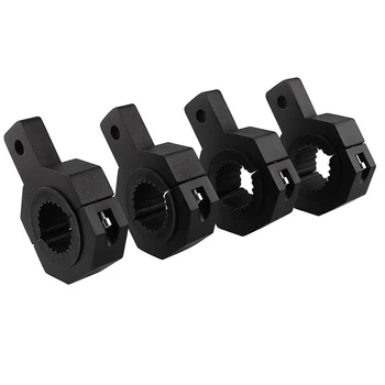 

4-Pack (Standard) 4PCS Mounting Bracket Kit LED Off-Road Light Vertical Bar Tube Clamp Roof Roll Cage Holder