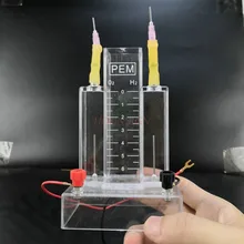 Hidrogênio e oxigênio instrumento de ensino eletrólise da água experimentador química demonstração eletrólise da água instrumento