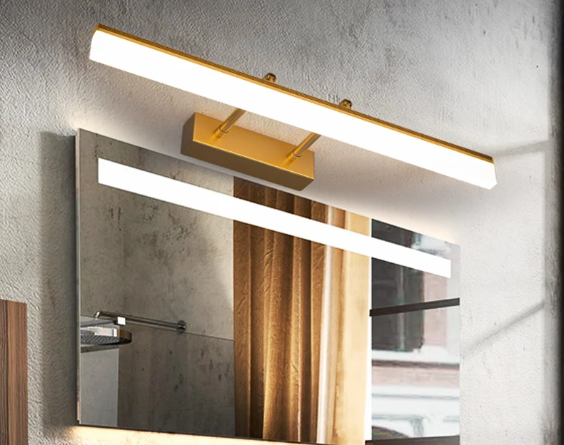 New Arrivals Modern LED Wall Lamps For Bedroom Bedside Light Stairway Adjustable Bathroom Wall Light Sconces L40 60 80 100cm