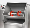 25kg capacity stainless steel food mixer noodle dough making machine meat mixer fish meat blender machine meat beater machine 6