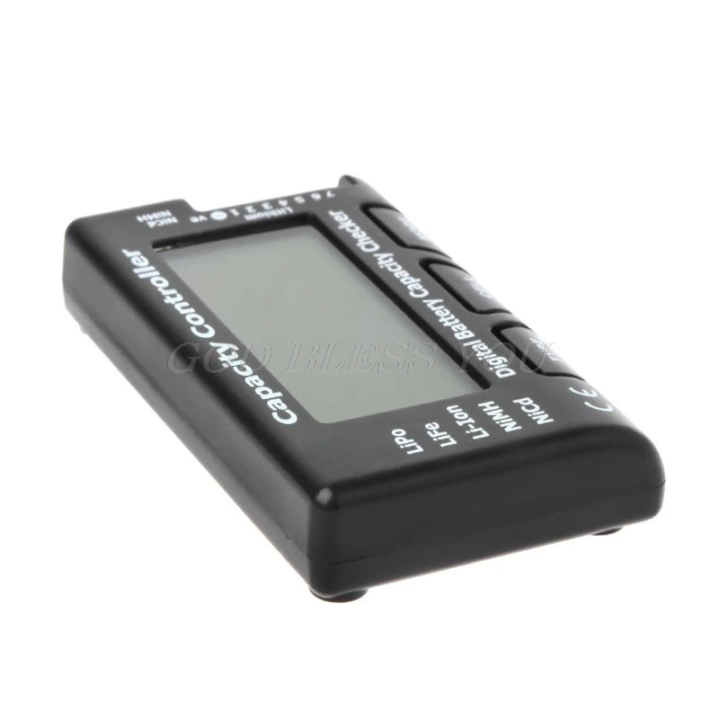 RC CellMeter-7 цифровой проверки емкости батареи LiPo LiFe Li-Ion Nicd NiMH тестер напряжения батареи проверка целлметер 7